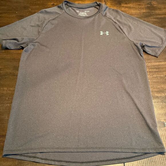 Under Armour Men's Gray T-Shirt The Tech Tee Medium - Picture 1 of 5